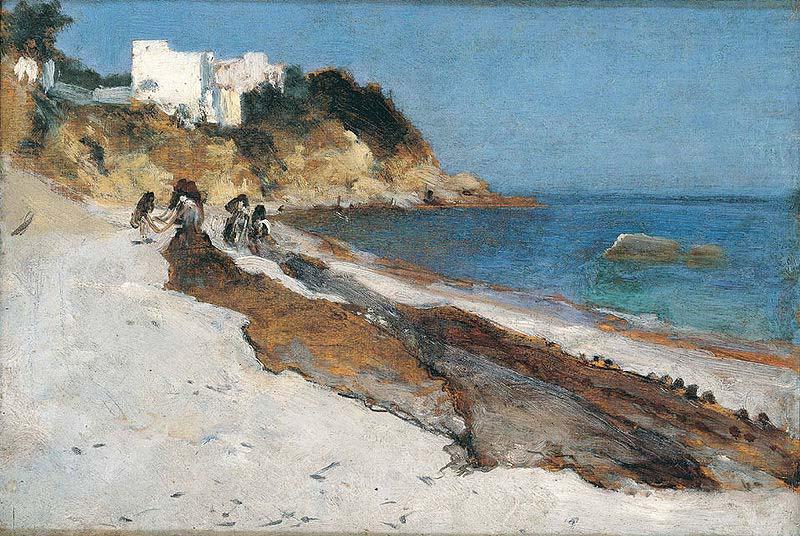 Beach Scene, John Singer Sargent
